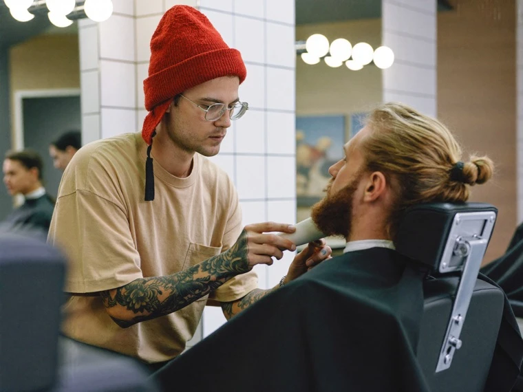 Fresh cut at the barber you trust