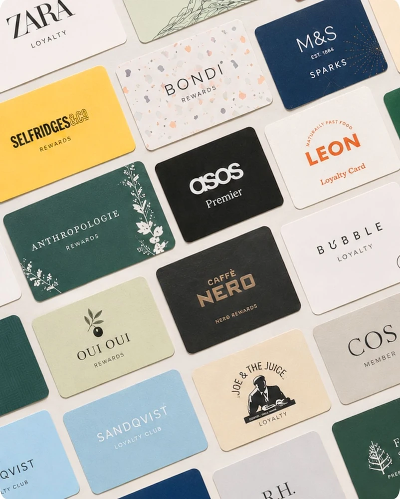 All your loyalty cards in one place
