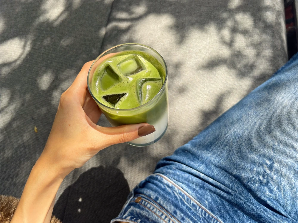 A matcha cafe