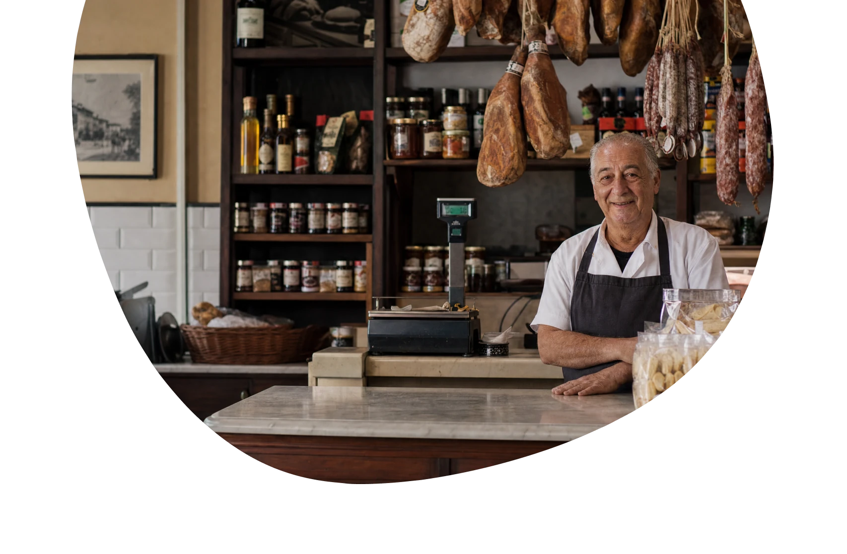 Life around a local neighbourhood shop